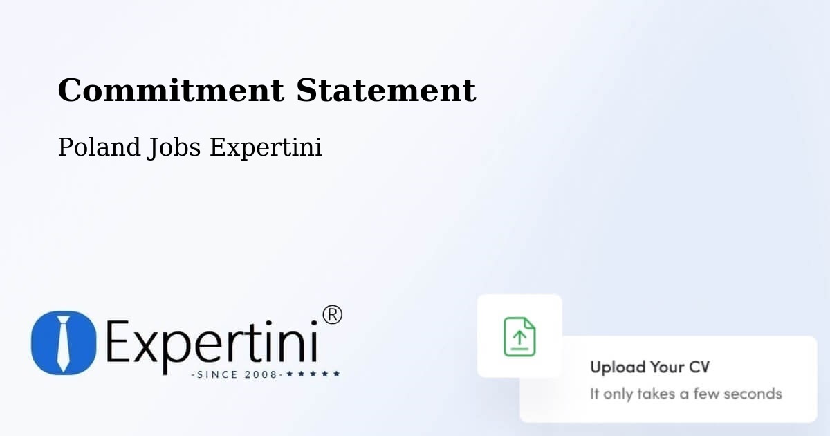Corporate Commitment – Kostrzyn - Poland Jobs Expertini